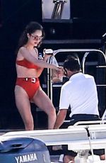 CARA SANTANA in Bikini at a Yacht in Miami 12/31/2018
