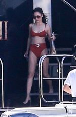 CARA SANTANA in Bikini at a Yacht in Miami 12/31/2018