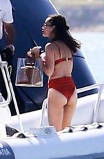 CARA SANTANA in Bikini at a Yacht in Miami 12/31/2018