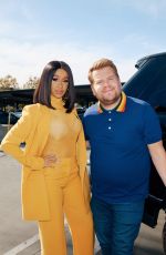 CARDI B - Carpool Karaoke with James Corden Promo Pictures