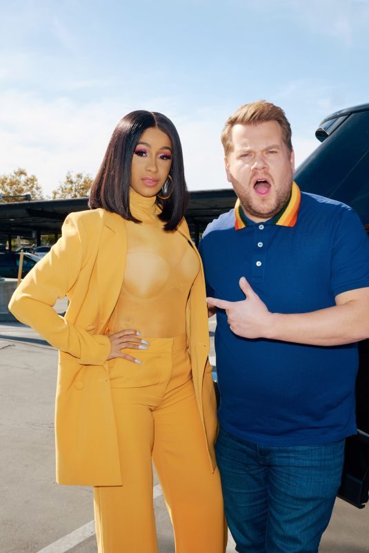 CARDI B – Carpool Karaoke with James Corden Promo Pictures
