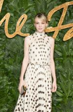 CAREY MULLIGAN at British Fashion Awards in London 12/10/2018