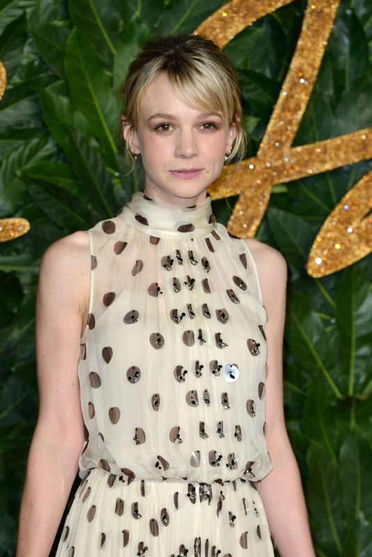 CAREY MULLIGAN at British Fashion Awards in London 12/10/2018