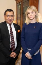 CAREY MULLIGAN at Foreign Office in London 12/18/2018