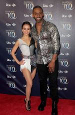 CARLOTTA EDWARDS at Dancing on Ice Show in London 12/18/2018