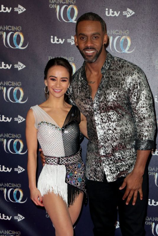 CARLOTTA EDWARDS at Dancing on Ice Show in London 12/18/2018
