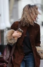 CAROLINE FLACK Leaves Her Home in London 12/10/2018