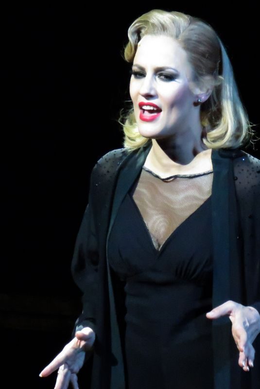 CAROLINE FLACK Performs in Chicago Musical at Phoenix Theatre in London 12/10/2018