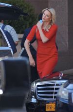 CHARLIZE THERON on the Set of Fair and Balanced in Los Angeles 12/09/2018