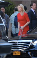 CHARLIZE THERON on the Set of Fair and Balanced in Los Angeles 12/09/2018