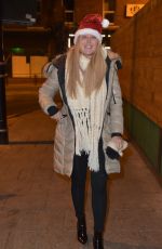 CHARLOTTE CROSBY at Heathrow Airport 12/24/2018