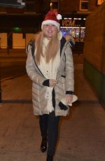 CHARLOTTE CROSBY at Heathrow Airport 12/24/2018
