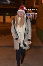 CHARLOTTE CROSBY at Heathrow Airport 12/24/2018