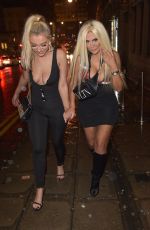 CHLOE FERRY and BETHAN KERSHAW Night Out in Newcastle 12/23/2018
