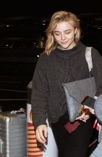 CHLOE MORETZ Arrives at Los Angeles International Airport 12/15/2018