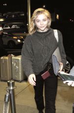 CHLOE MORETZ Arrives at Los Angeles International Airport 12/15/2018