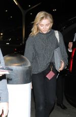 CHLOE MORETZ Arrives at Los Angeles International Airport 12/15/2018