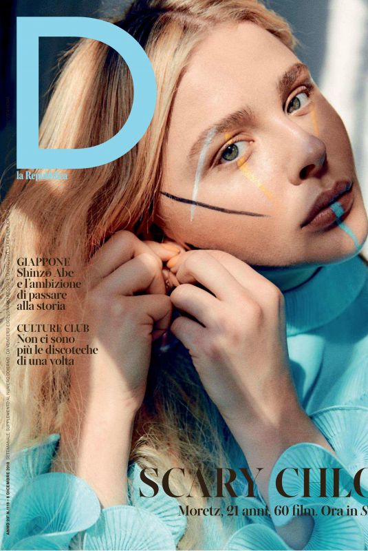 CHLOE MORETZ in D la Repubblica Magazine, December 2018
