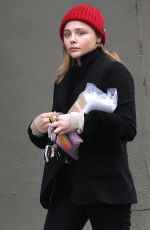 CHLOE MORETZ Out and About in Los Angeles 12/14/2018