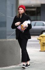 CHLOE MORETZ Out and About in Los Angeles 12/14/2018