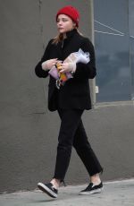 CHLOE MORETZ Out and About in Los Angeles 12/14/2018
