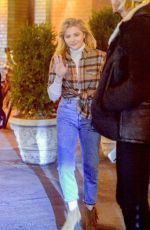 CHLOE MORETZ Out in New York 12/18/2018