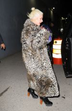 CHRISTINA AGUILERA Leaves New Year Eve Rehearsal in New York 12/30/2018