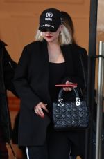 CHRISTINA AGUILERA Out Shopping in Beverly Hills 12/08/2018