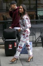 CHRISTINA MILIAN Arrives on the Set of Extra in Universal City 12/05/2018