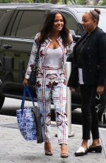 CHRISTINA MILIAN Arrives on the Set of Extra in Universal City 12/05/2018