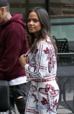CHRISTINA MILIAN Arrives on the Set of Extra in Universal City 12/05/2018