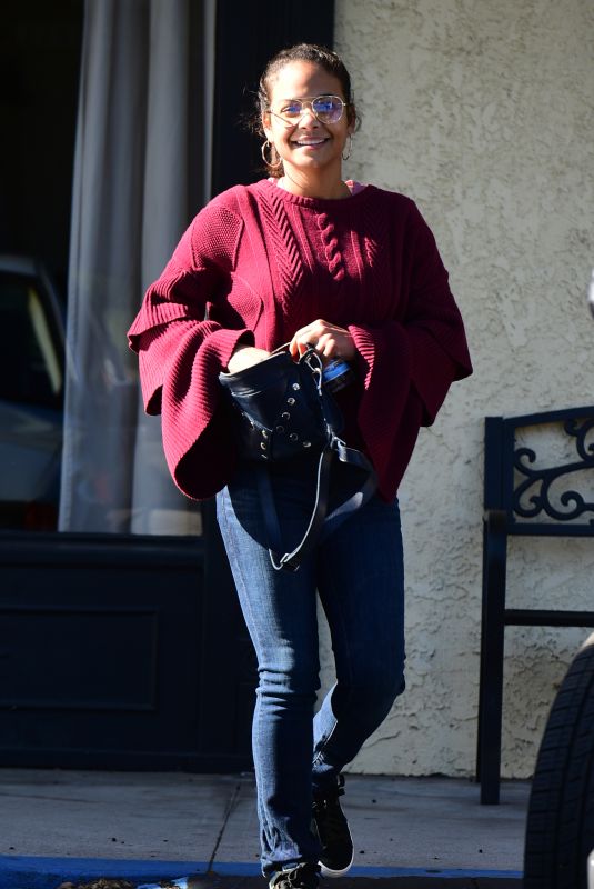 CHRISTINA MILIAN Out in Los Angeles 12/03/2018
