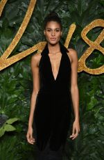 CINDY BRUNA at British Fashion Awards in London 12/10/2018