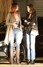 CINDY CRAWFORD and KAIA GERBER Out for Dinner at Nobu in Malibu 12/27/2018