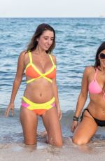 CLAUDIA ROMANI and LAUREN FRANCESCA in Bikinis at a Beach in Bahamas 12/05/2018