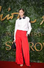 CONSTANCE JABLONSKI at British Fashion Awards in London 12/10/2018