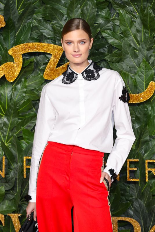 CONSTANCE JABLONSKI at British Fashion Awards in London 12/10/2018