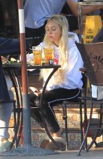CORINNE OLYMPIOS at Urth Caffe in West Hollywood 12/12/2018