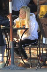 CORINNE OLYMPIOS at Urth Caffe in West Hollywood 12/12/2018