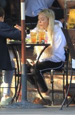 CORINNE OLYMPIOS at Urth Caffe in West Hollywood 12/12/2018