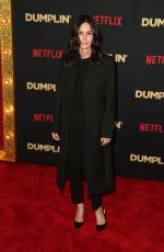 COURTENEY COX at Dumplin Premiere in Hollywood 12/06/2018