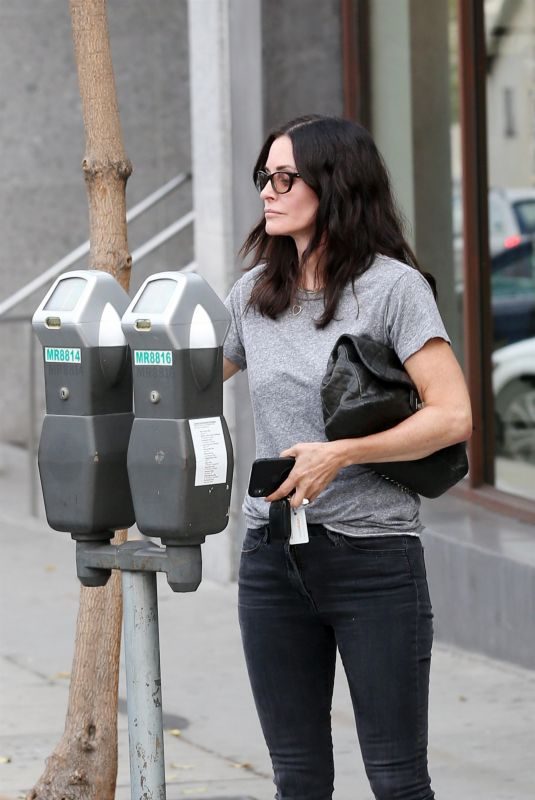 COURTENEY COX Out and About in West Hollywood 11/28/2018