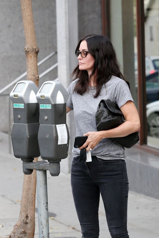 COURTENEY COX Out and About in West Hollywood 11/28/2018