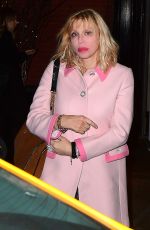 COURTNEY LOVE at Mercer Kitchen in New York 12/11/2018