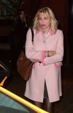 COURTNEY LOVE at Mercer Kitchen in New York 12/11/2018