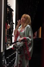 COURTNEY LOVE Shopping in Soho in New York 12/14/2018
