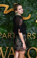 CRESSIDA BONAS at British Fashion Awards in London 12/10/2018