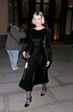 DAISY LOWE at Vanity Fair x Bloomberg Climate Change Gala Dinner in London 12/11/2018