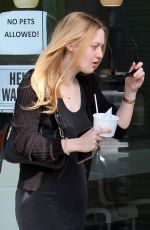 DAKOTA FANNING Out Shopping in Beverly Hills 12/16/2018