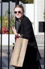 DAKOTA FANNING Out Shopping in Beverly Hills 12/18/2018